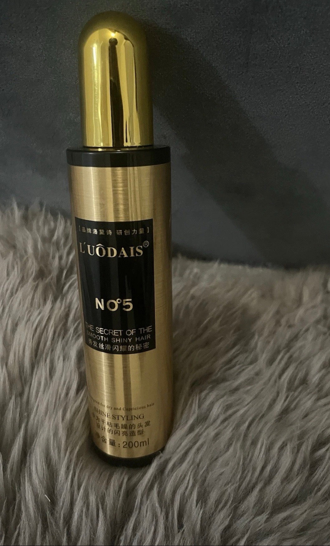LUODAIS Personal Hair Care Serum Smooth Shine Secret for Your Human Hair and All